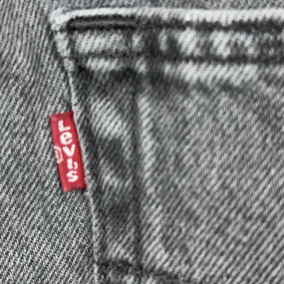 Levi's 550 92 Jeans Mens Tag Size 29X32 (Fits 27X29) Gray Denim Relaxed Fit - Picture 7 of 14